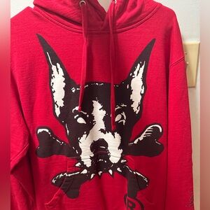 Red Graphic Hoodie